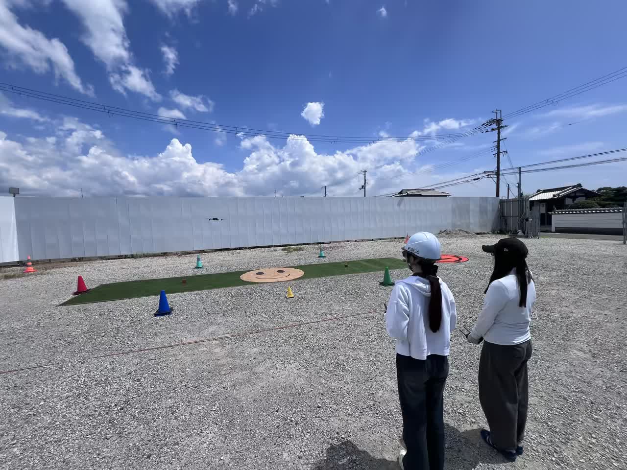 国家認定会場の屋外フィールド